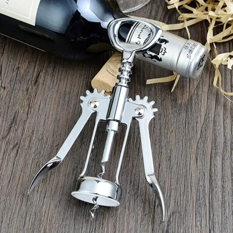 Multifunctional Stainless Steel Wine Bottle Opener Corkscrew - Image 4
