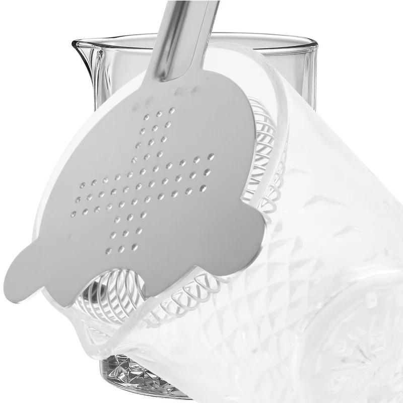 Professional Cocktail Mixing Glass 550ml Weighted Bottom - Image 9