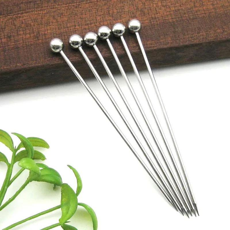 Stainless Steel Cocktail Picks for Martinis and Fruit Garnishes - Image 6