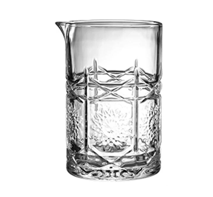Professional Cocktail Mixing Glass 550ml Weighted Bottom - Image 6