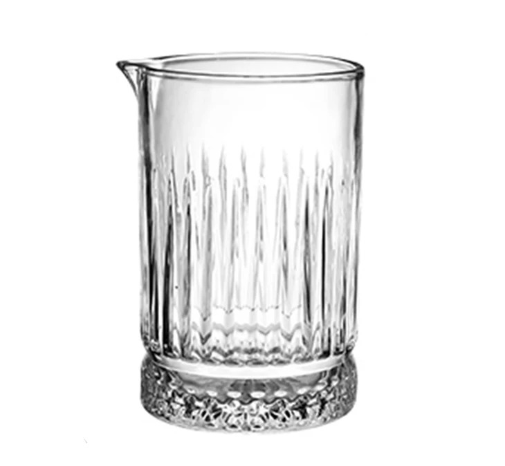 Professional Cocktail Mixing Glass 550ml Weighted Bottom - Image 5