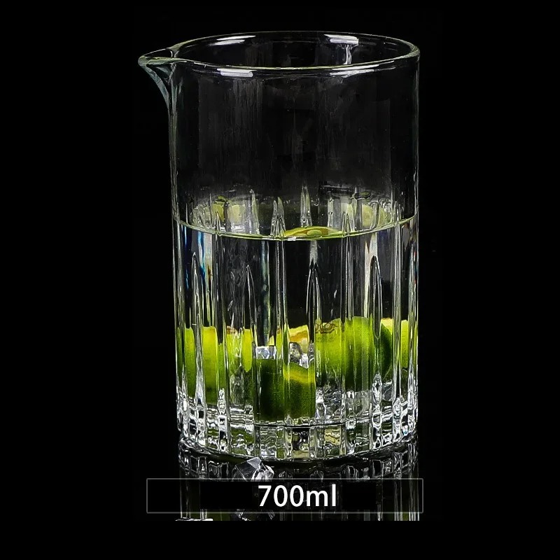 Professional Crystal Glass Cocktail Shaker Mixing Cup - Image 2